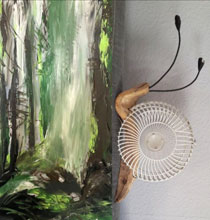 "Wald" von Sonja Grünbaum - Acryl auf Leinwand
