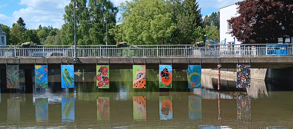 Bilder unter der Brücke